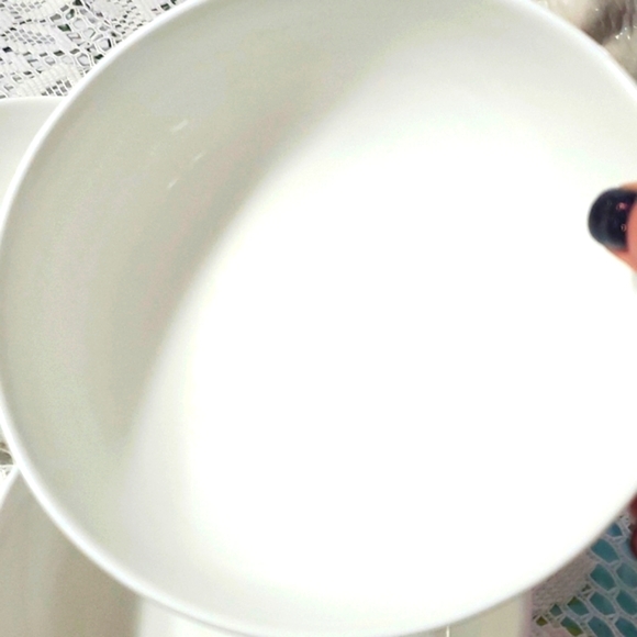 Set of 3 Mikasa Swirl White Bowls - Picture 2 of 4